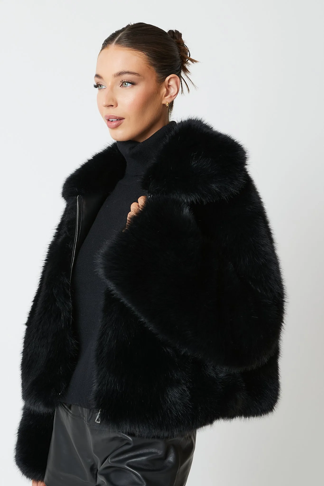 Amara Premium Faux Fur Bomber