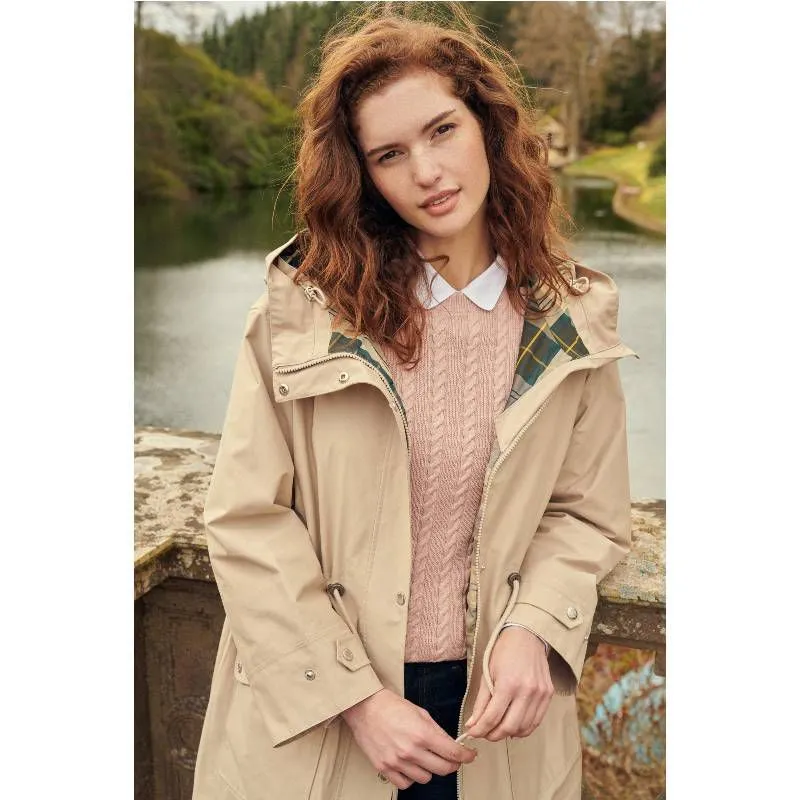 Barbour Blue Bell Waterproof Ladies Jacket - Light Sand/Ancient