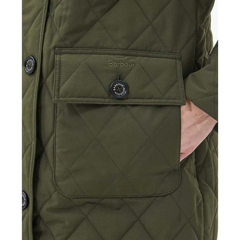 Barbour Fox Ladies Quilted Jacket - Olive/Ancient