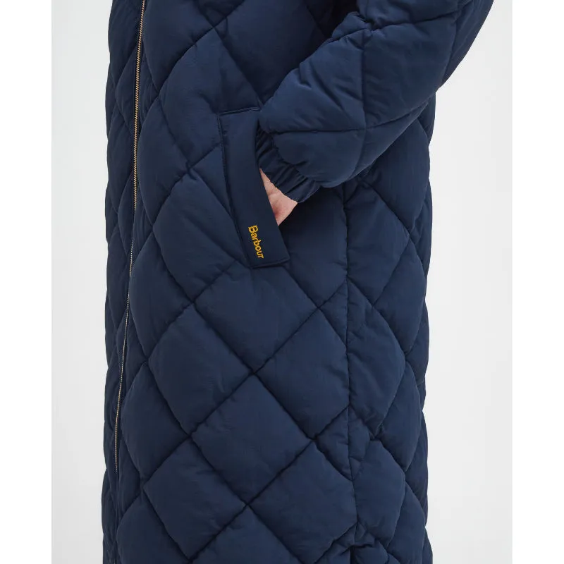 Barbour Kirkton Ladies Puffer Jacket - Navy/Classic