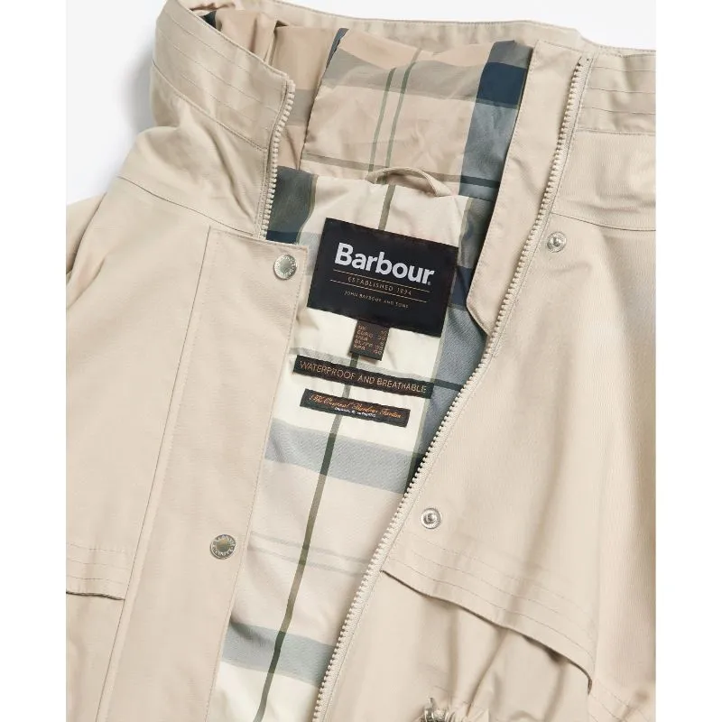 Barbour Lavender Ladies Waterproof Jacket - Light Sand