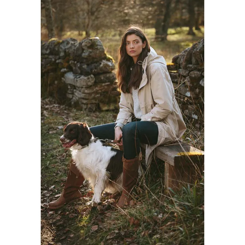 Barbour Lavender Ladies Waterproof Jacket - Light Sand