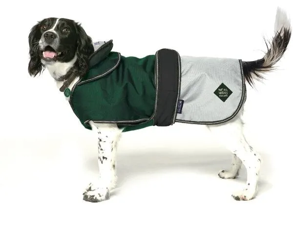 Battersea 2in1 Dog Coat Green 30cm/12"