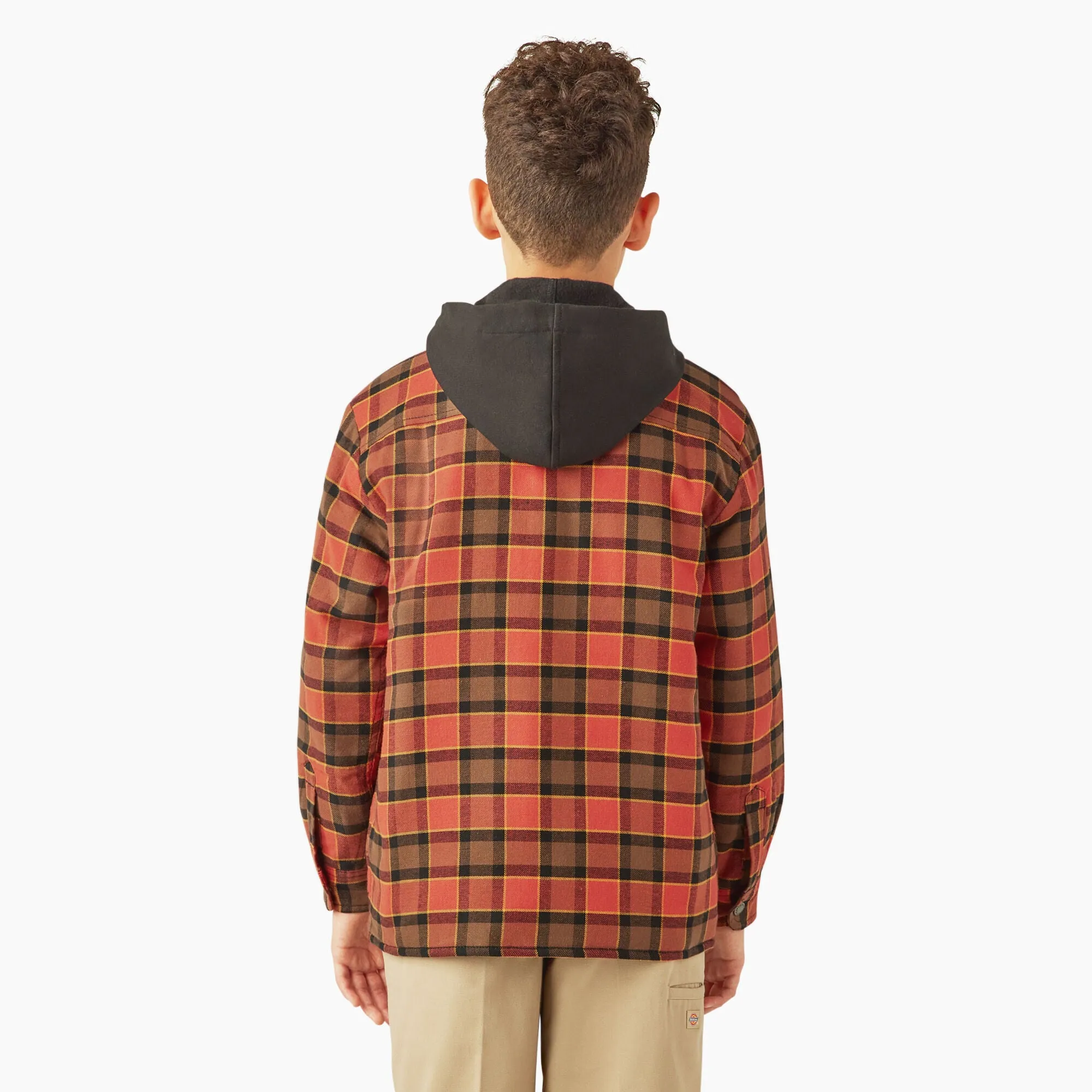 Boys' Flannel Shirt Jacket A85WV