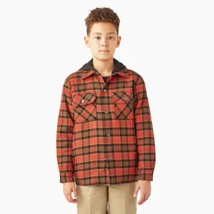 Boys' Flannel Shirt Jacket A85WV