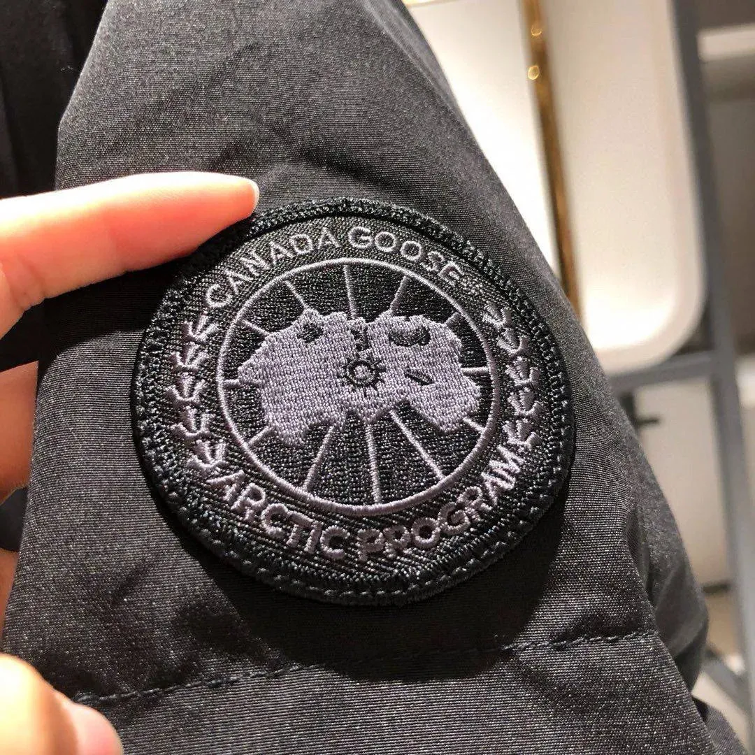 Canada Goose Arctic Solid Black Down Jacket