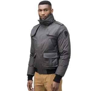 CARTEL MEN'S BOMBER JACKET CH STEEL GREY