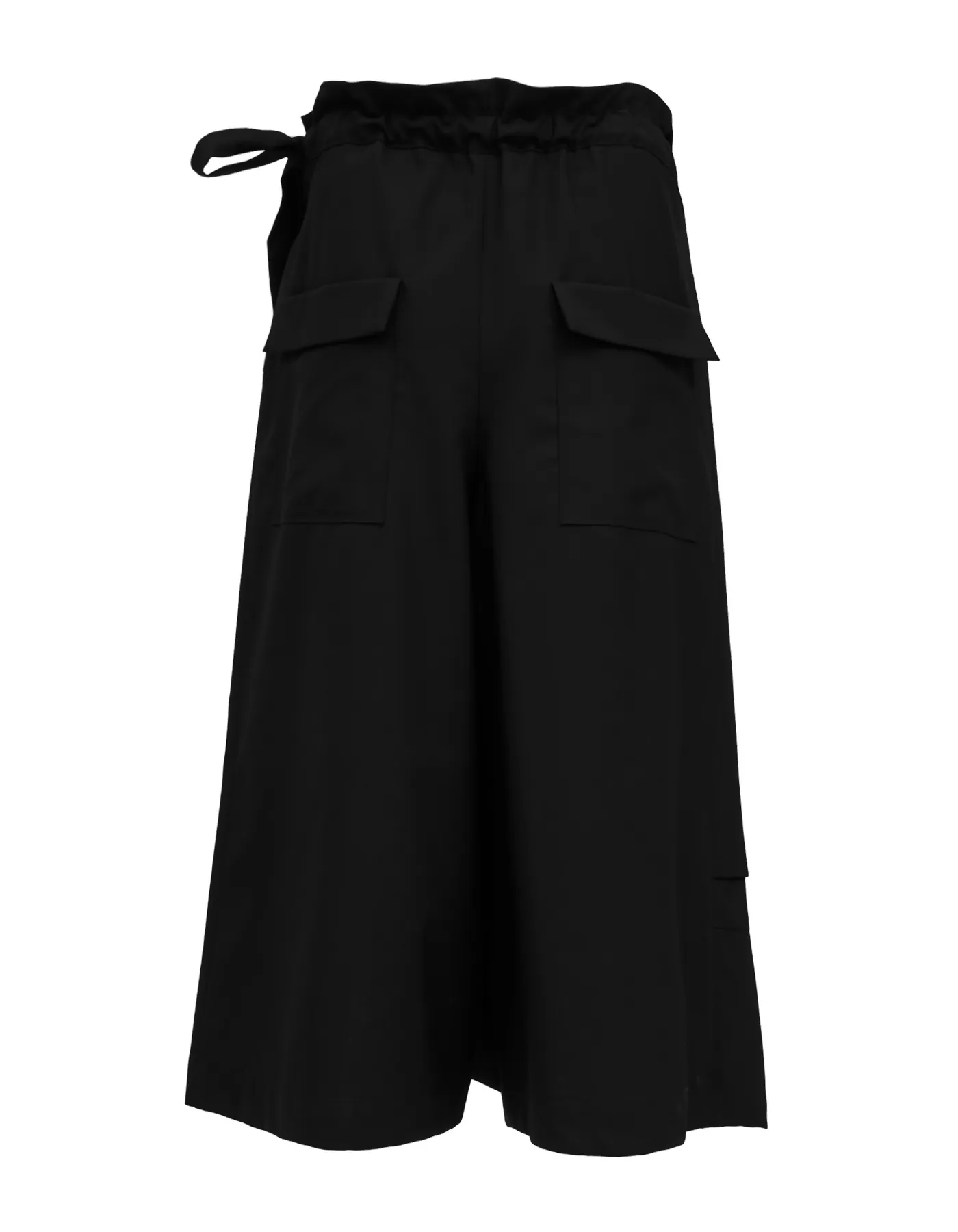 Deconstructed Chef Apron Japanese-Style Wide Pants