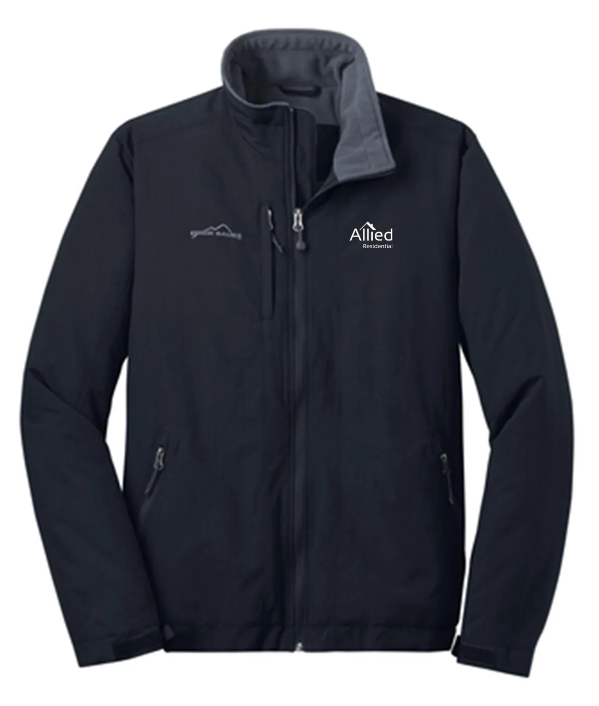 Eddie Bauer Fleece-Lined Jacket, Black [Allied Residential]