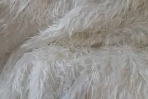 F1: Doggy Hair - White Faux Fur - 13 SOLD OUT