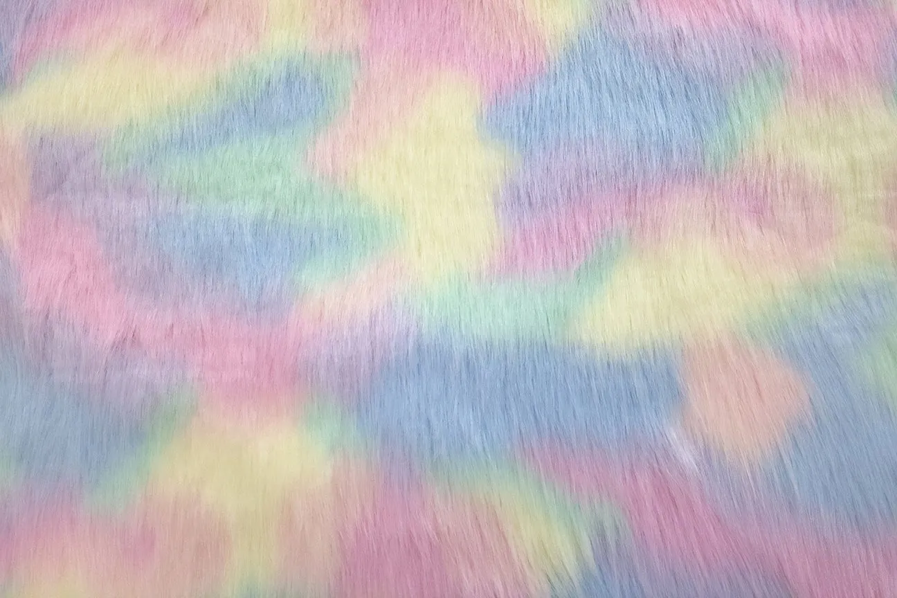 F1: Rainbow Faux Fur