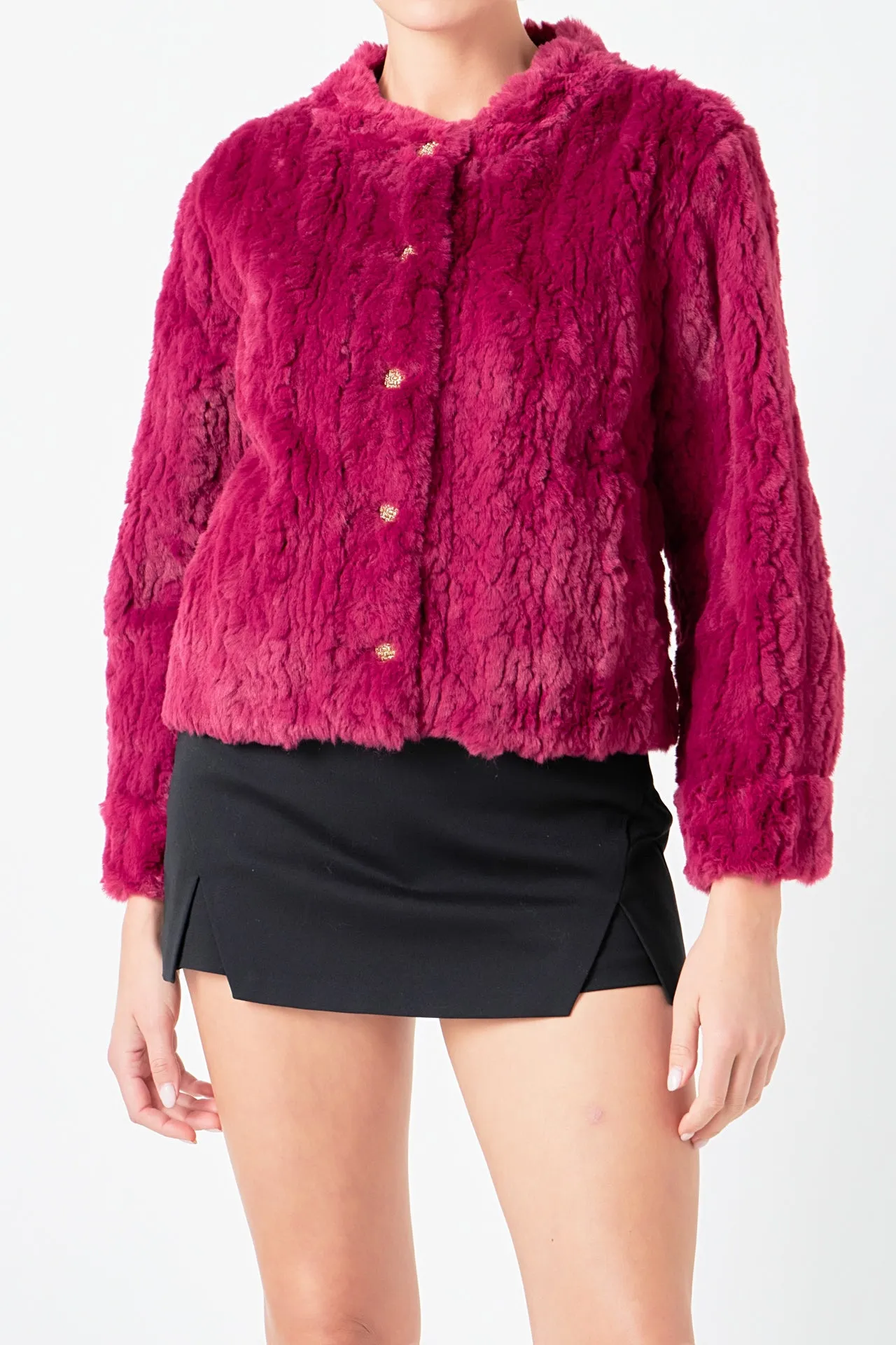 Faux Fur Jacket