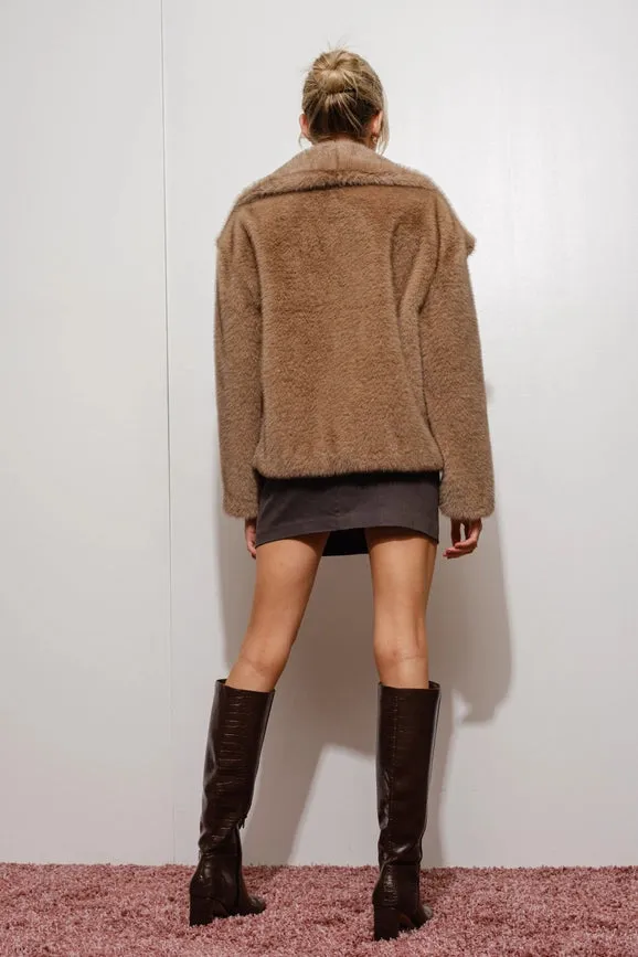 Faux Fur Short Coat