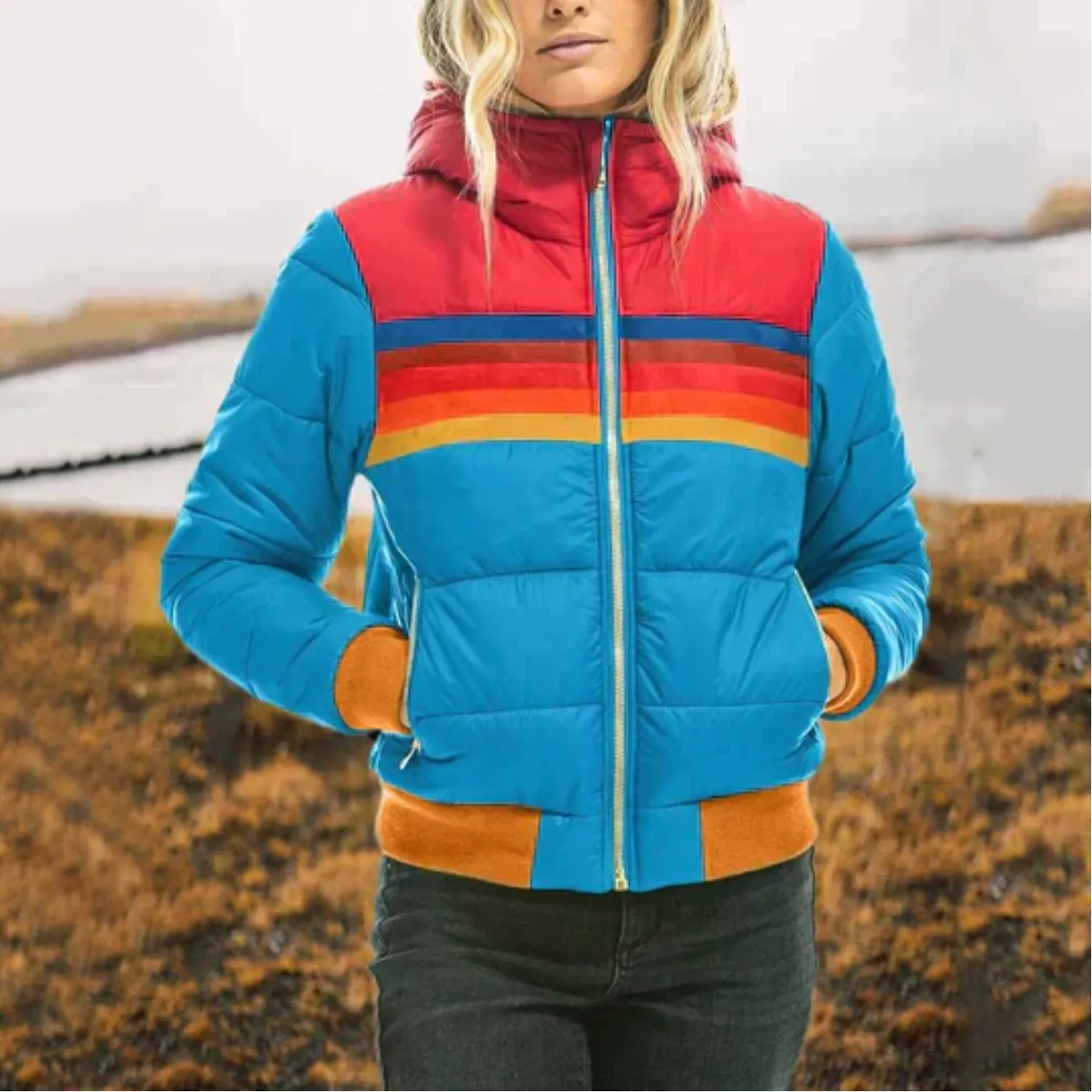 Ladies puffer jacket