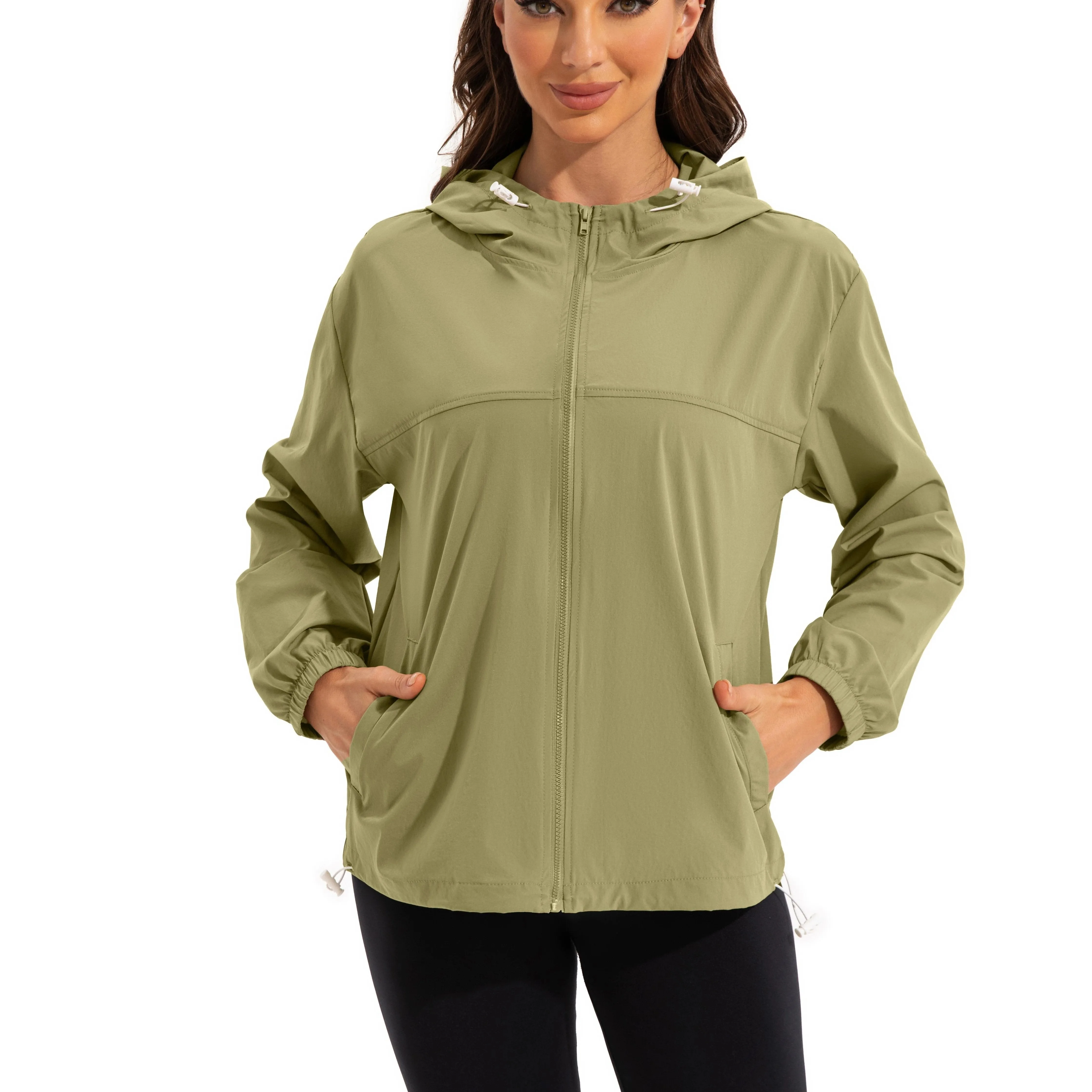 Nina | Lightweight water-repellent hooded sports jacket