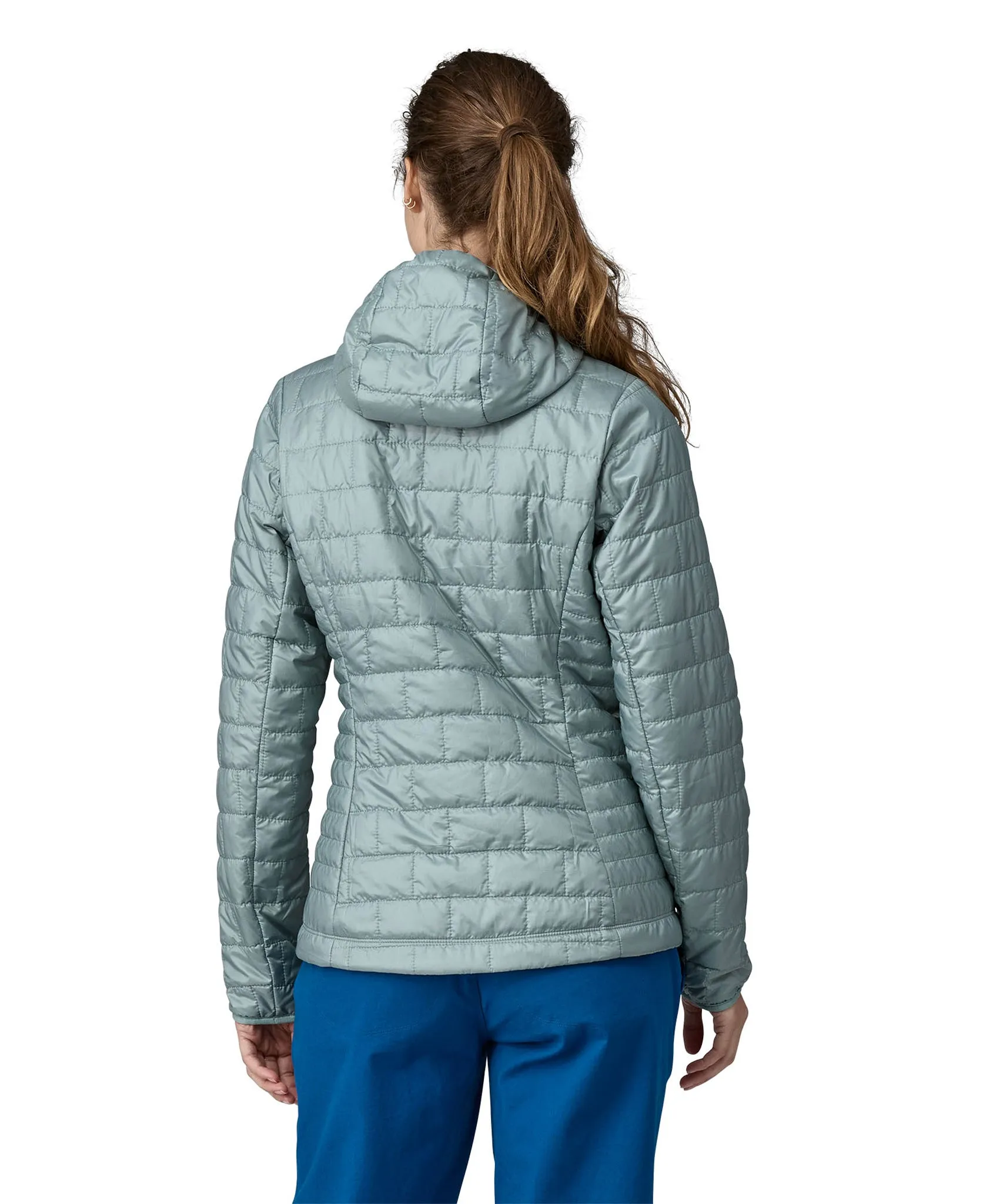 Patagonia Women's Nano Puff Hoody Jacket - Thermal Blue