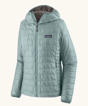 Patagonia Women's Nano Puff Hoody Jacket - Thermal Blue