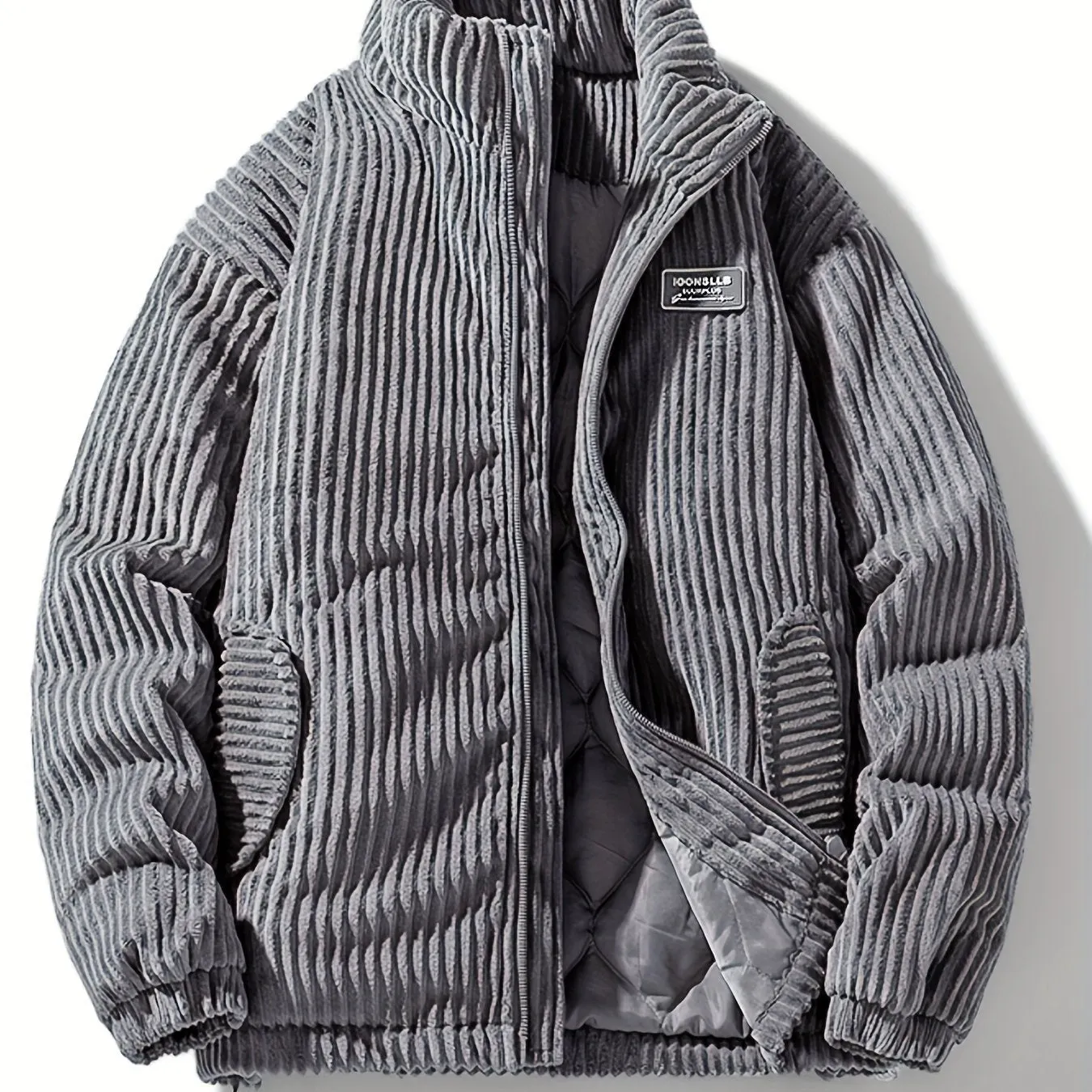 Pim | Corduroy winter coat in casual style