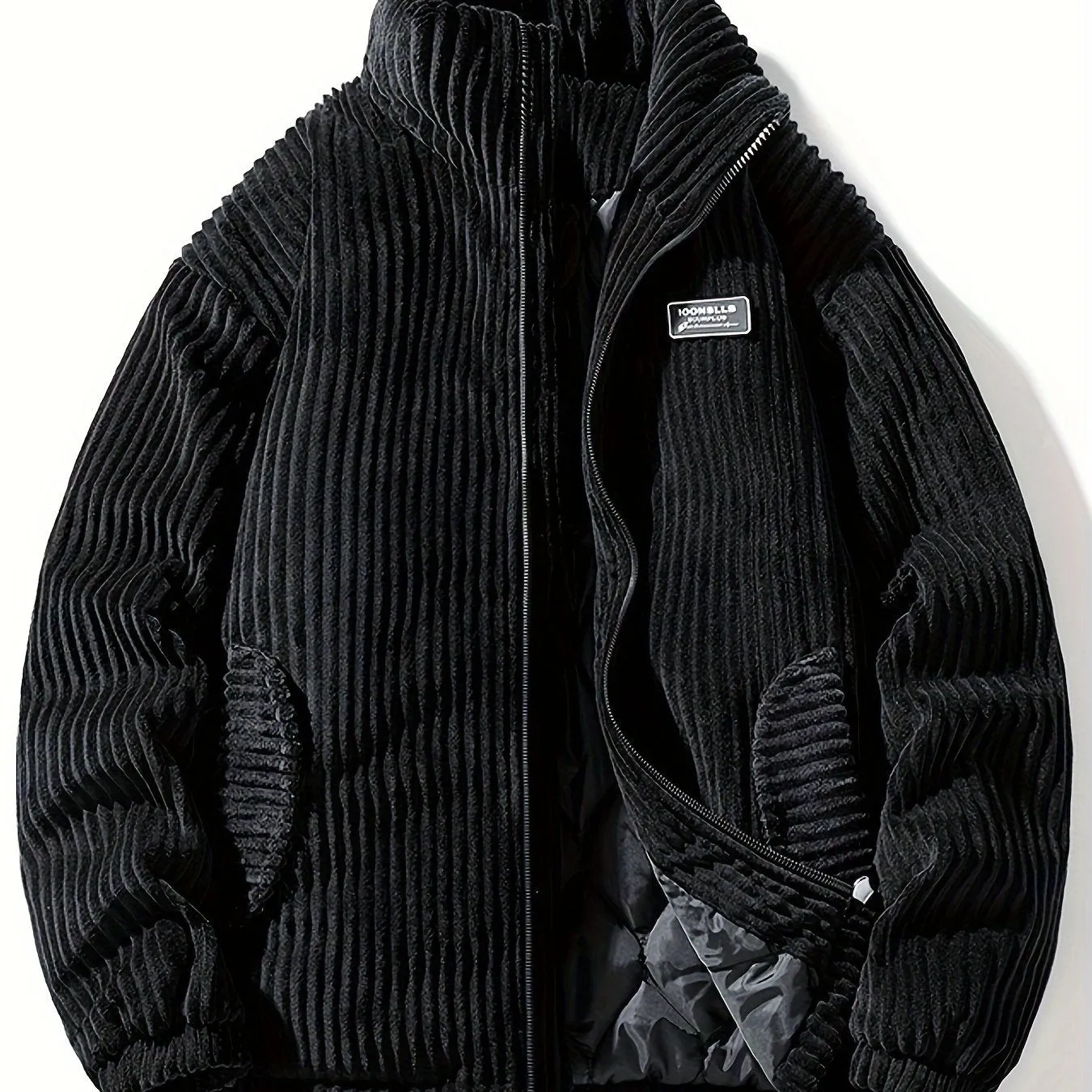 Pim | Corduroy winter coat in casual style