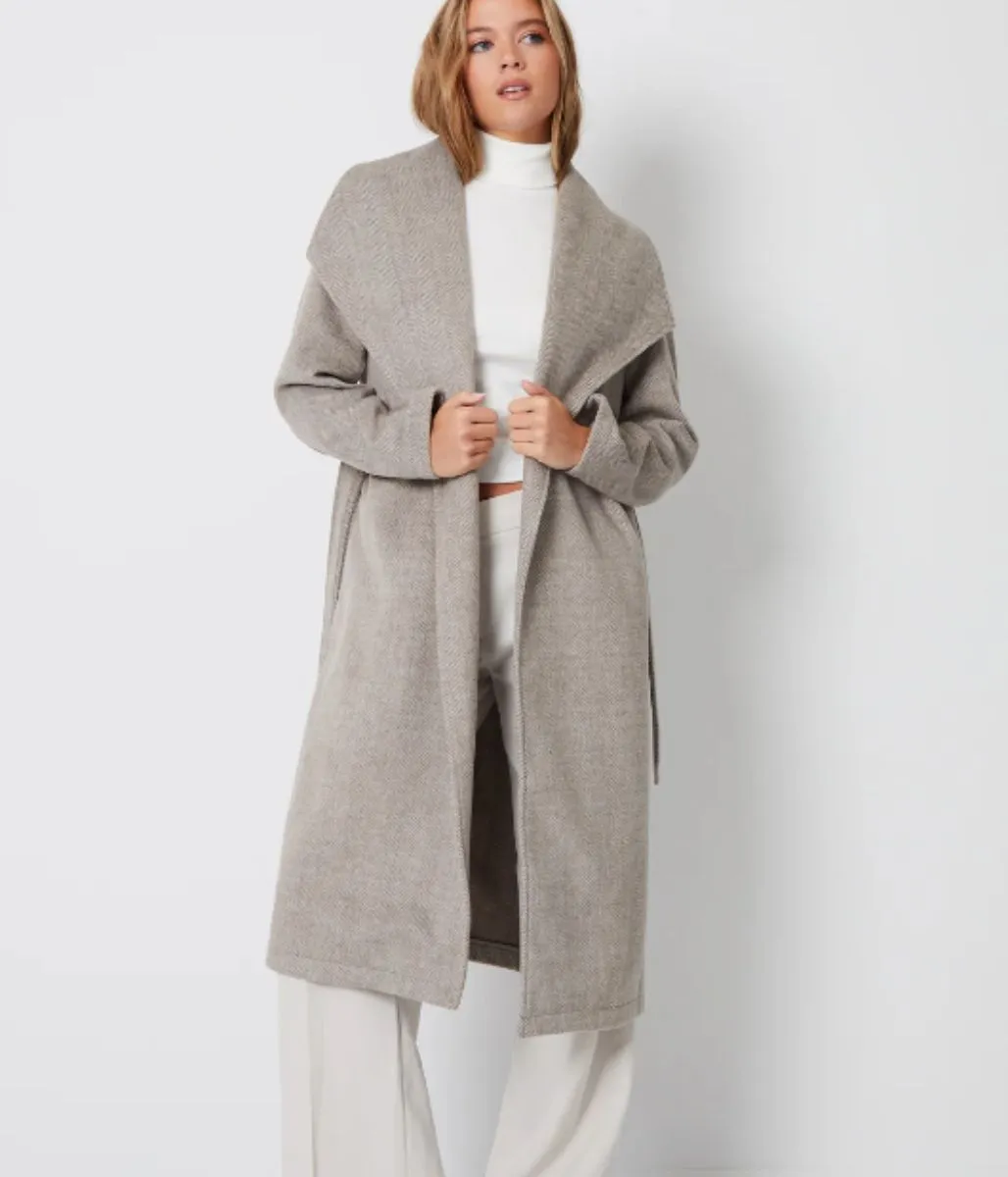 Pippa Shawl Collar Coat