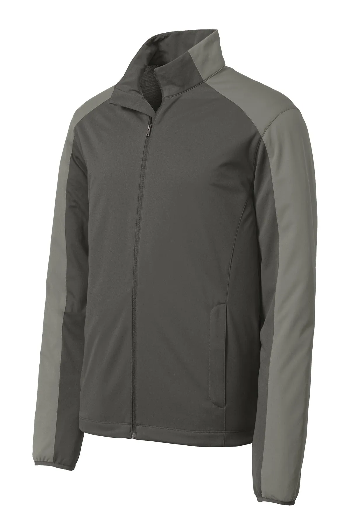 Port Authority Active Colorblock Soft Shell Jacket. J718