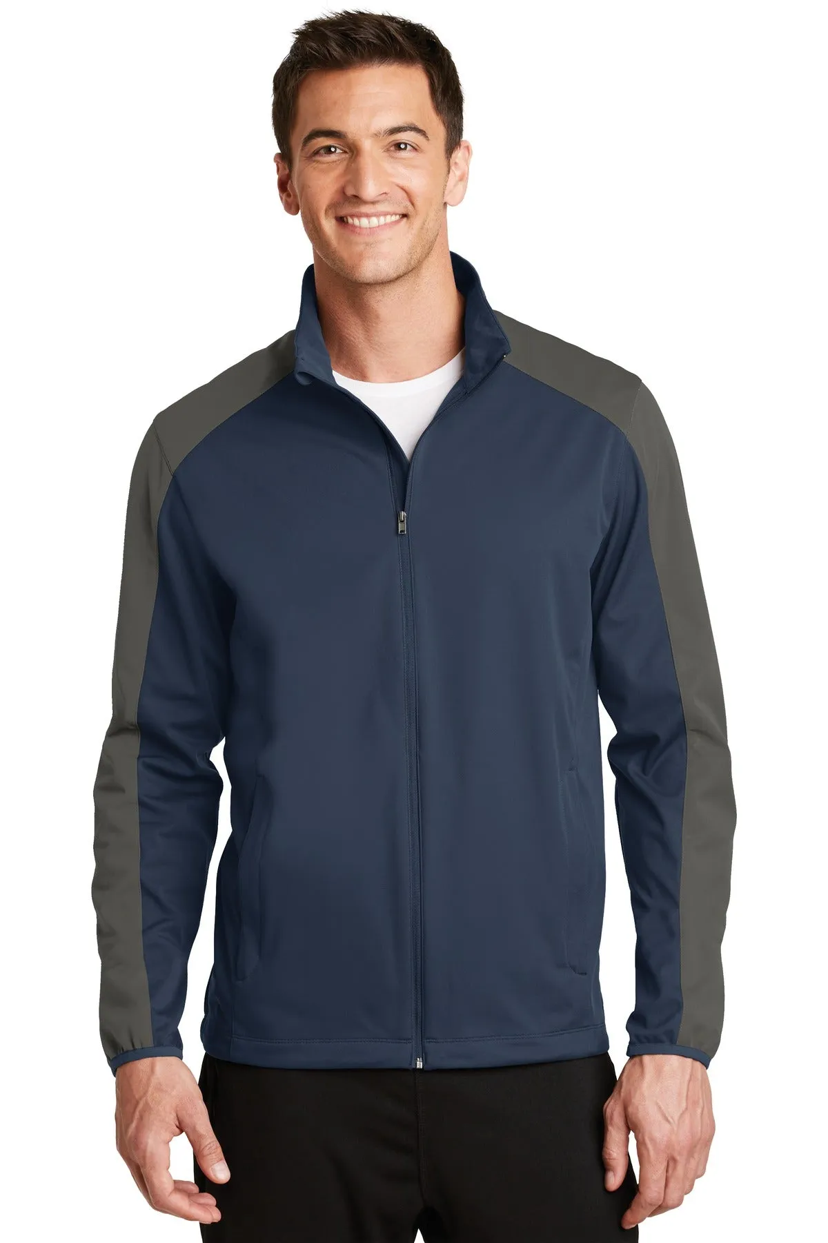 Port Authority Active Colorblock Soft Shell Jacket. J718