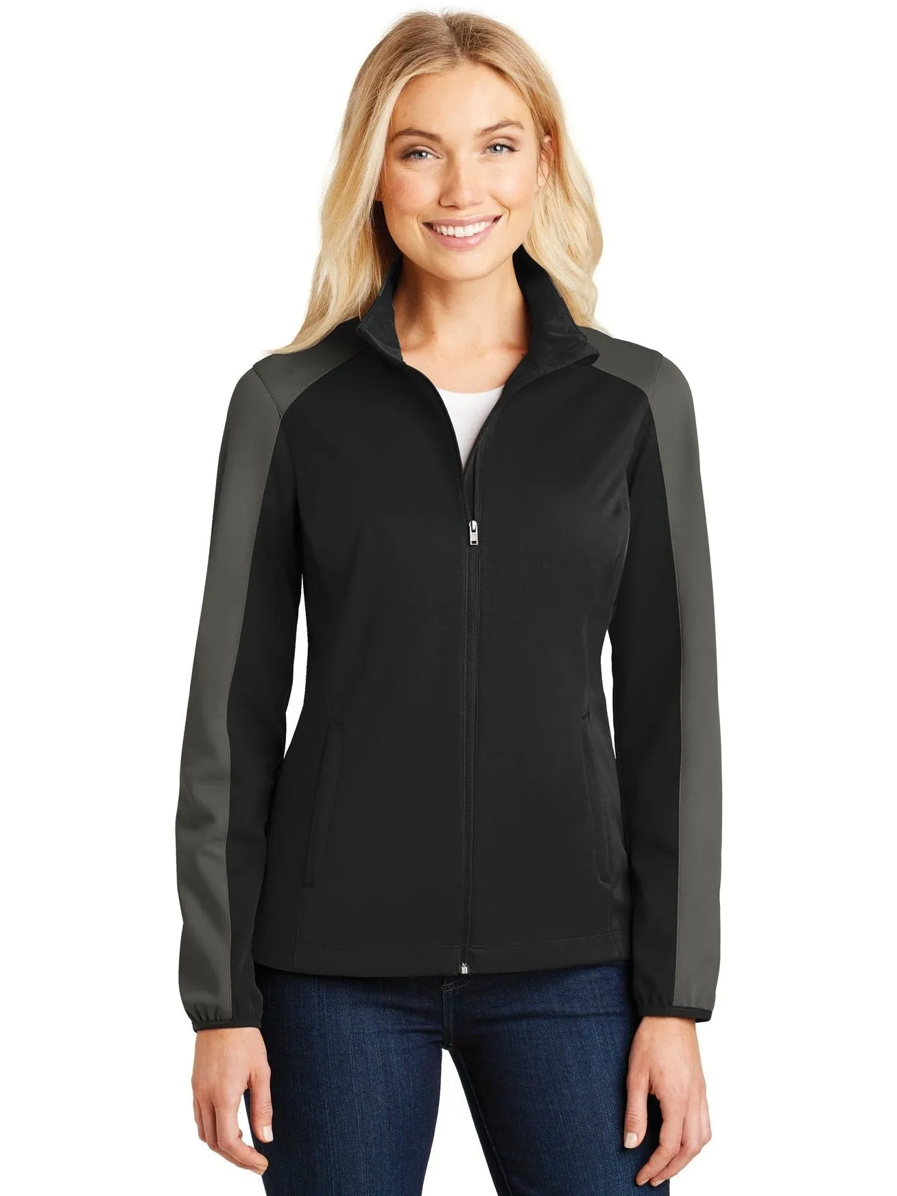 Port Authority Ladies Active Colorblock Soft Shell Jacket