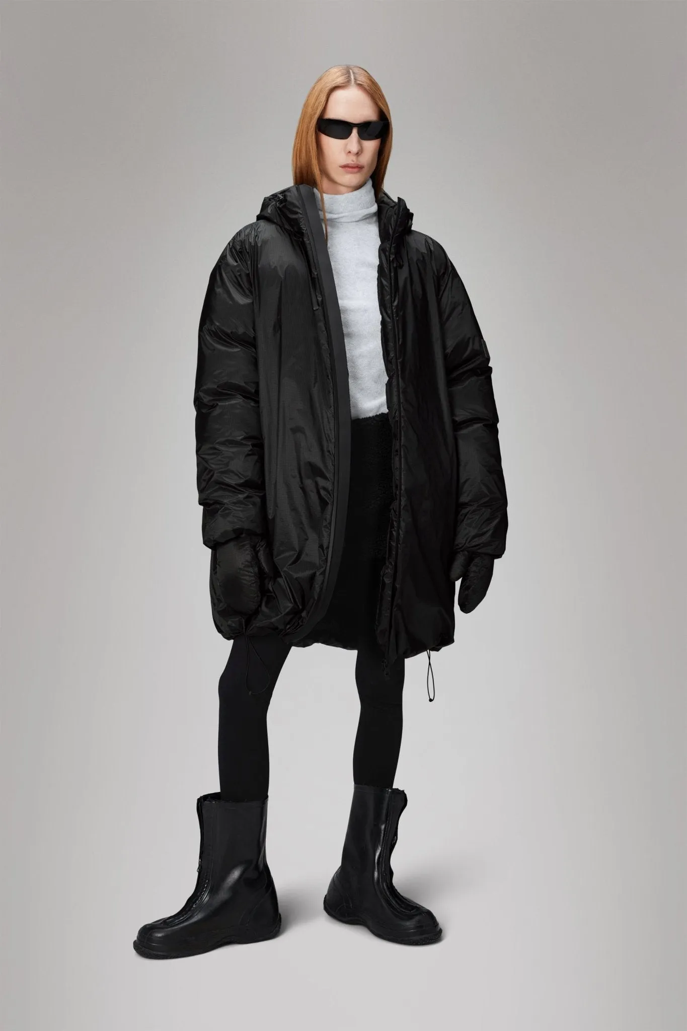 RAINS KEVO Long Puffer Jacket W4T4