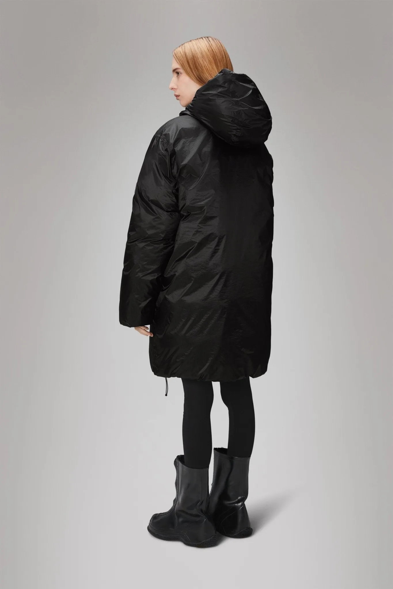 RAINS KEVO Long Puffer Jacket W4T4