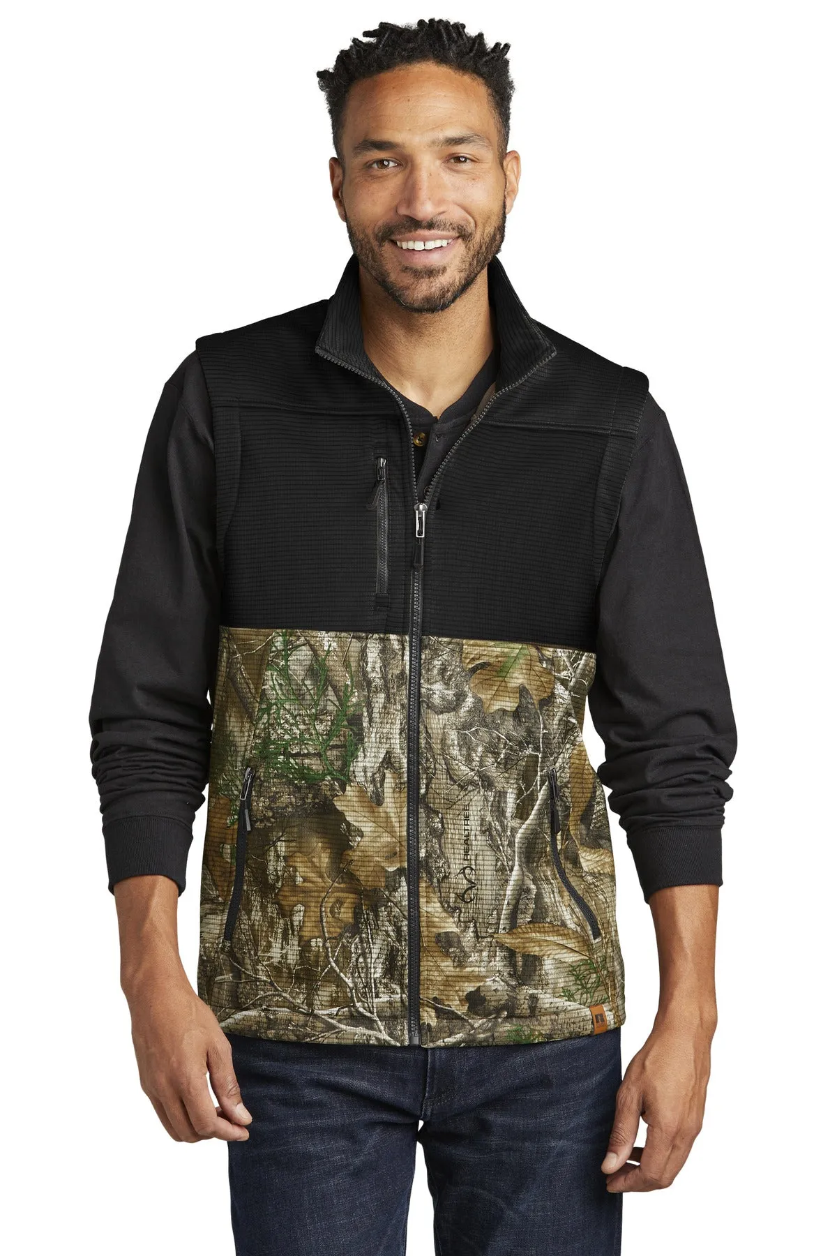 Russell Outdoors™ Realtree Atlas Colorblock Soft Shell Vest RU604