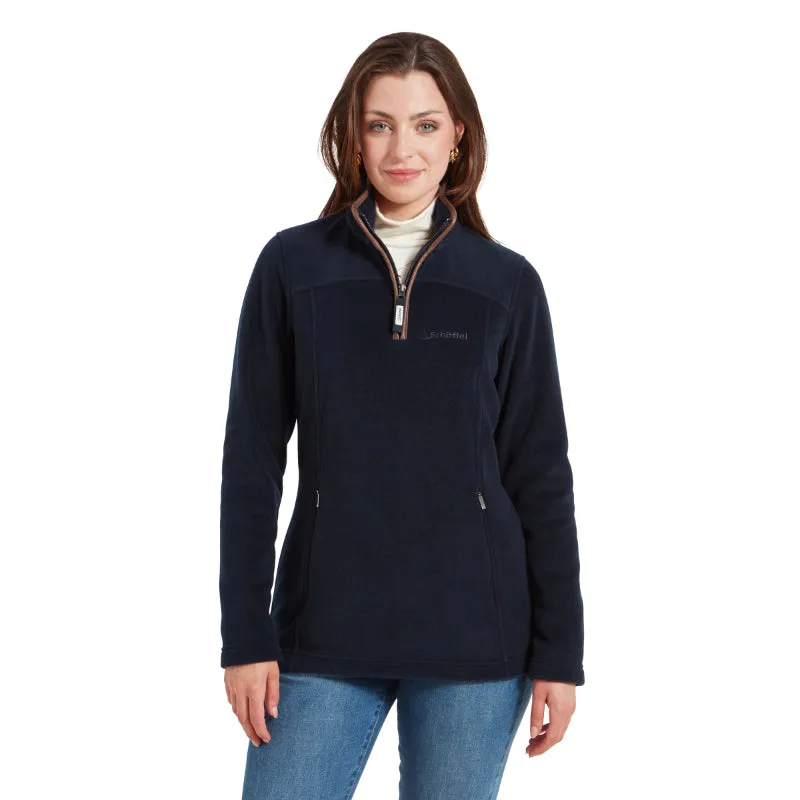 Schoffel Tilton 1/4 Zip Fleece - Navy