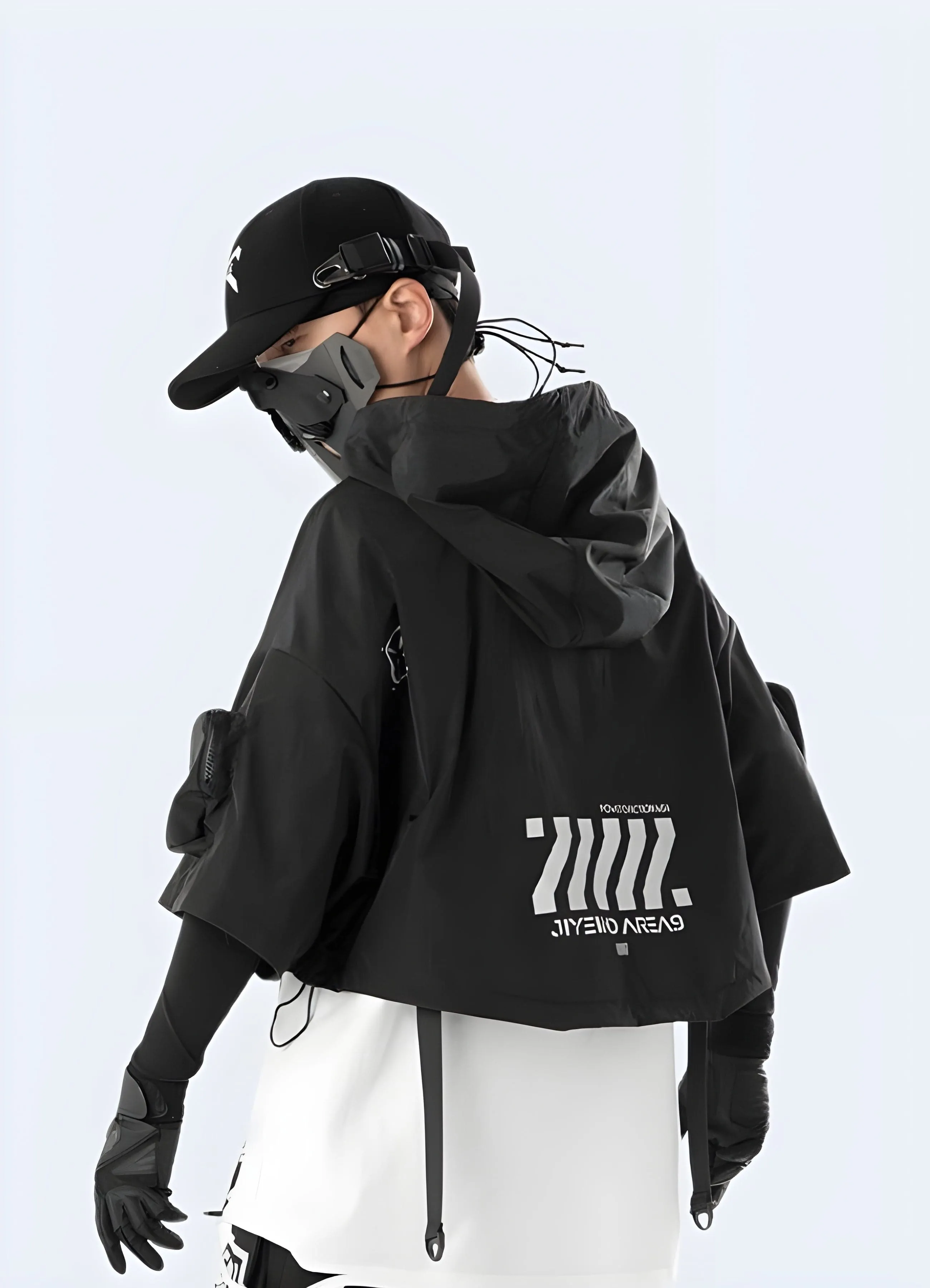 Techwear Crop Jacket