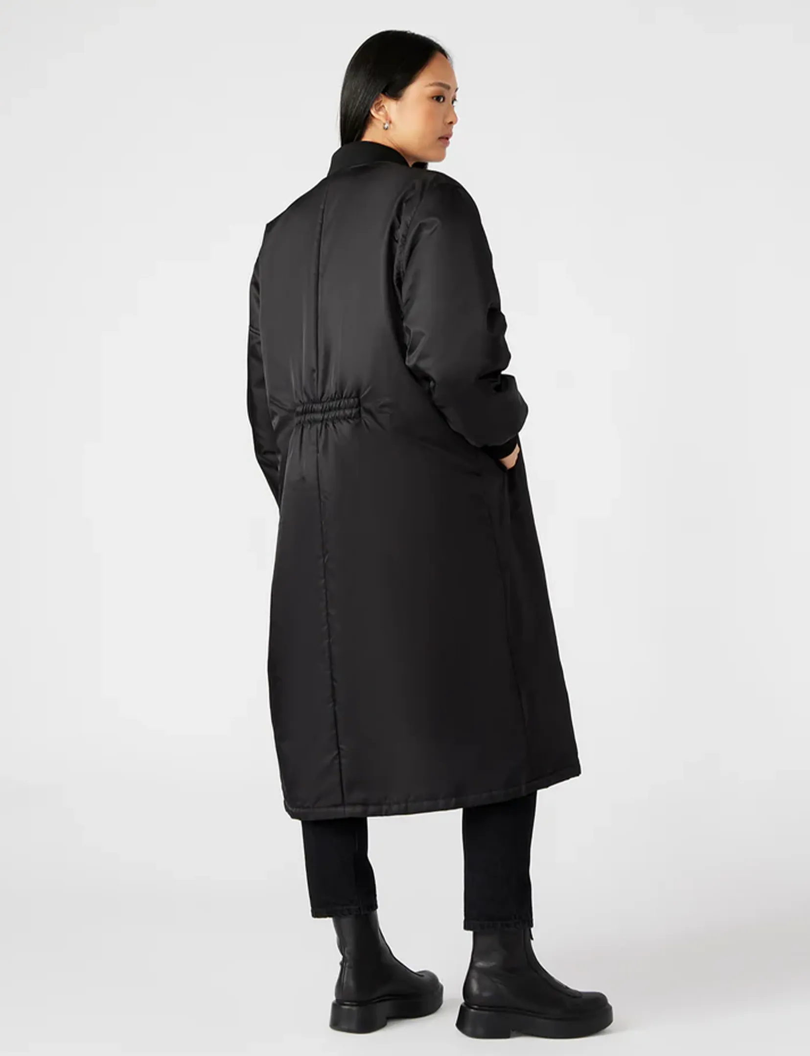 Vindy Coat, Black