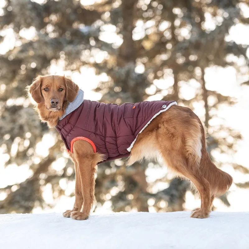 Winter Sailor Parka - Burgundy: Stylish Warmth for Every Walk