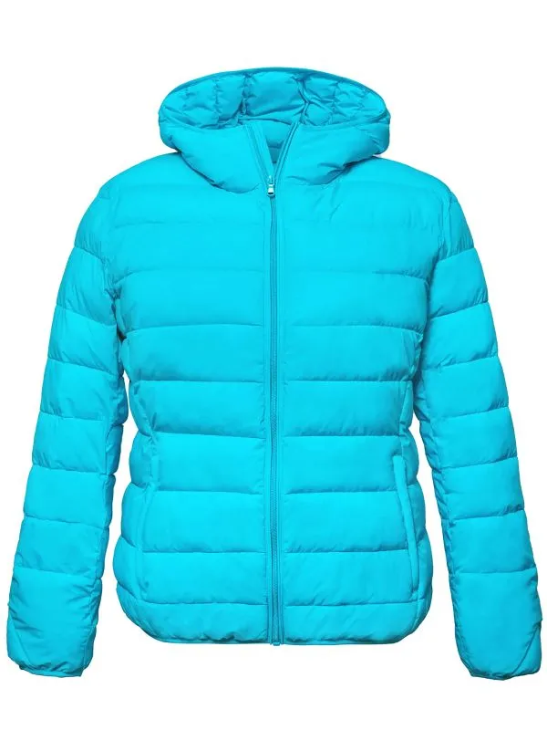 Women's Plus Size Recycled Polyester Puffer JacketE60